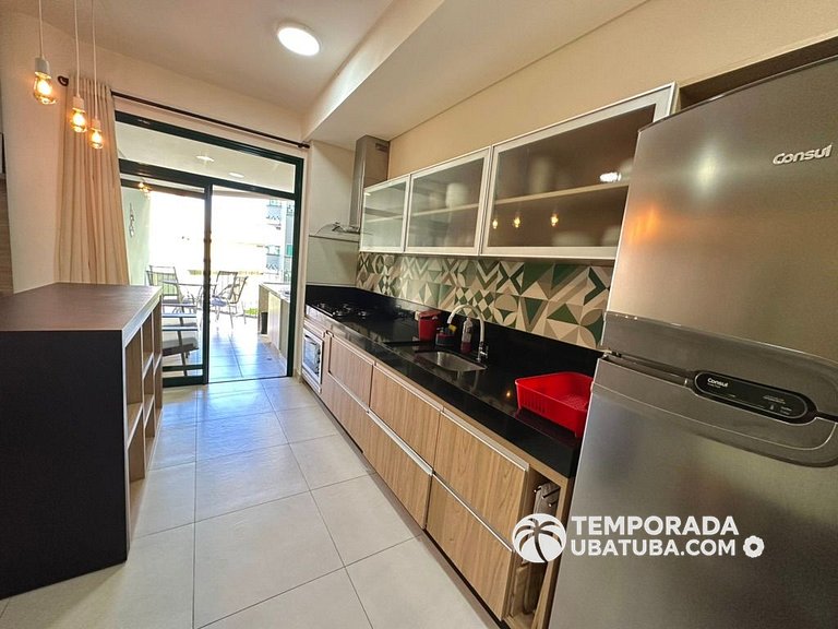 DNA111 - Apto 2 suites frente mar – Reserva DNA, Ubatuba - P