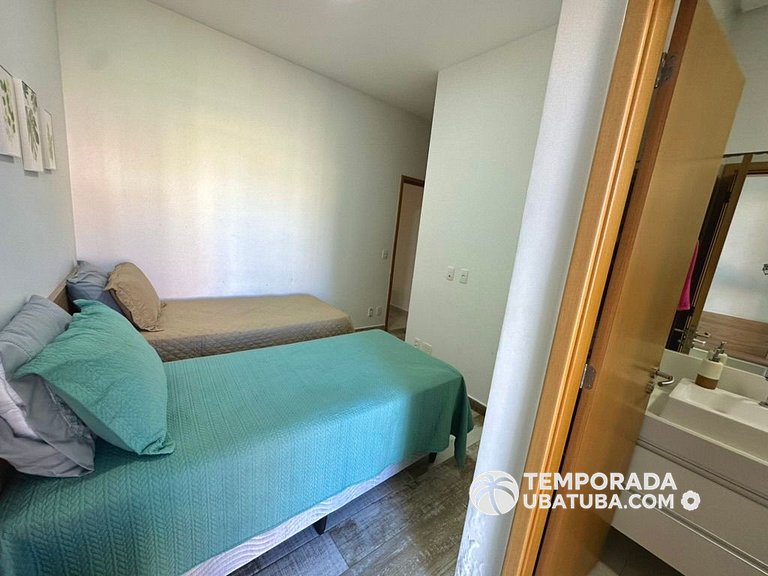 DNA111 - Apto 2 suites frente mar – Reserva DNA, Ubatuba - P