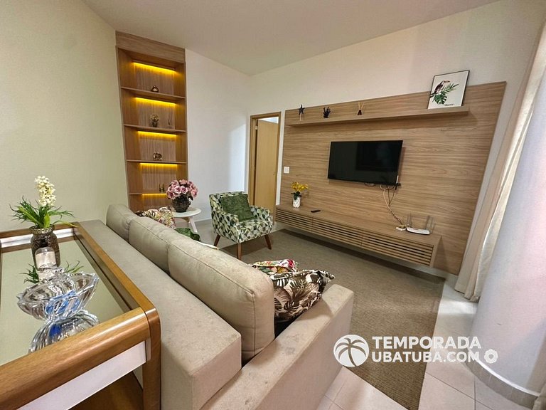 DNA111 - Apto 2 suites frente mar – Reserva DNA, Ubatuba - P