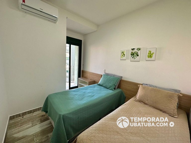 DNA111 - Apto 2 suites frente mar – Reserva DNA, Ubatuba - P