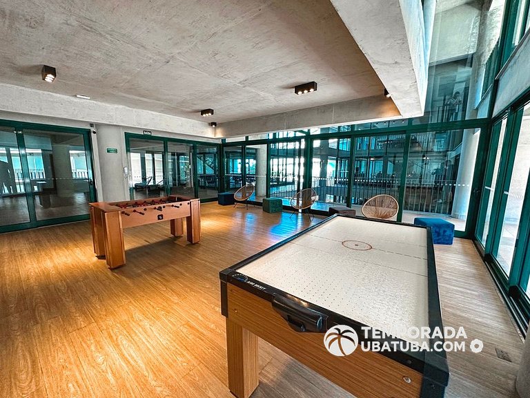 DNA911 - Apto 2 suites frente mar – Reserva DNA, Ubatuba - P