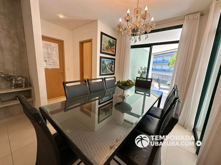 DNA1512 - Apto 3 suites frente mar – Reserva DNA, Ubatuba -