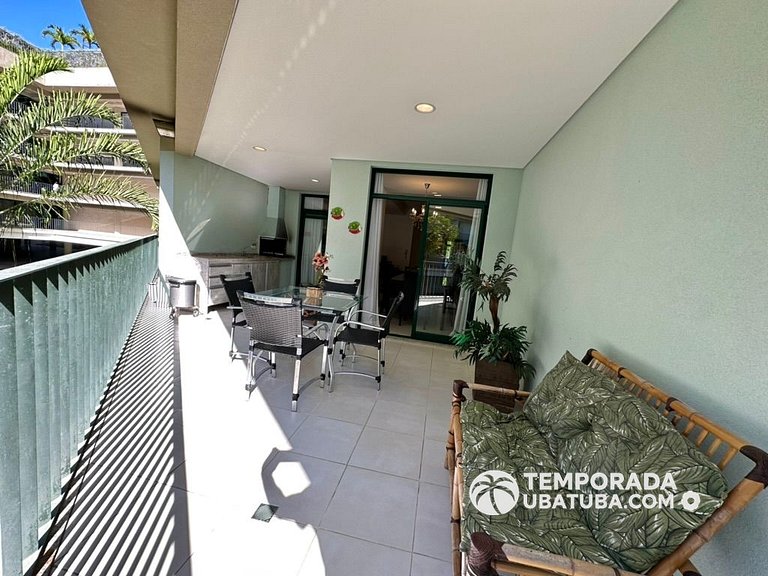 DNA1512 - Apto 3 suites frente mar – Reserva DNA, Ubatuba -