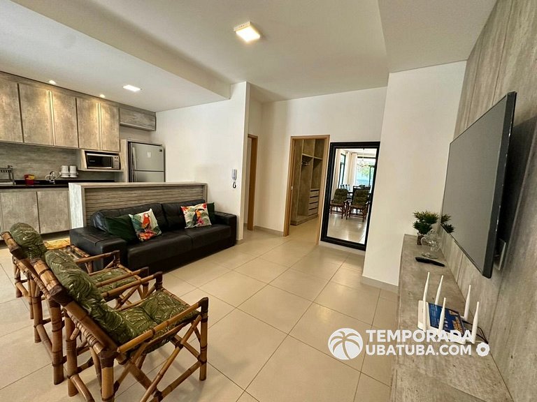 DNA1512 - Apto 3 suites frente mar – Reserva DNA, Ubatuba -