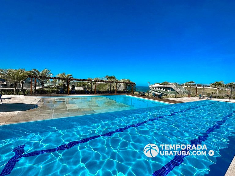 DNA1514 - Apto 3 suites frente mar – Reserva DNA, Ubatuba -