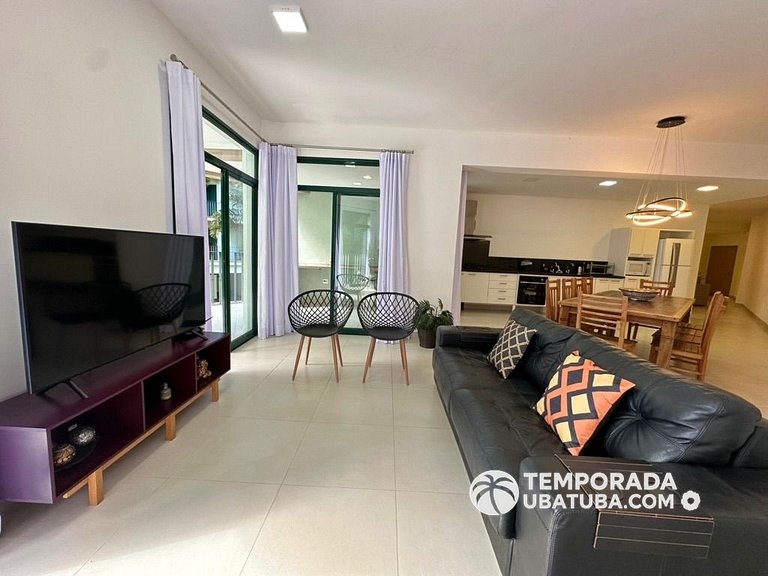 DNA1514 - Apto 3 suites frente mar – Reserva DNA, Ubatuba -