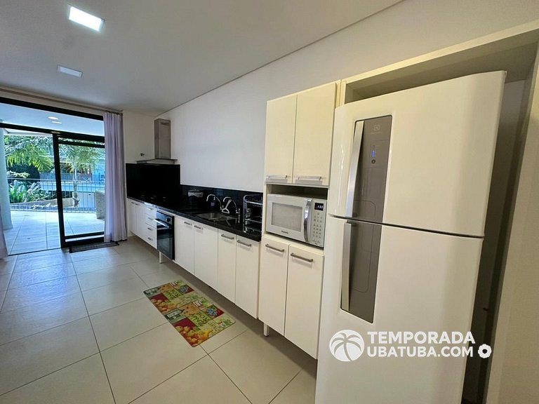 DNA1514 - Apto 3 suites frente mar – Reserva DNA, Ubatuba -