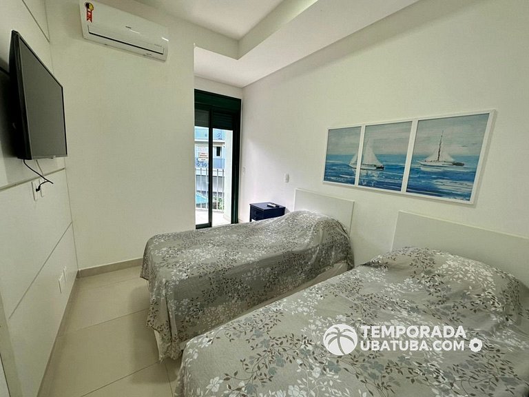 DNA1514 - Apto 3 suites frente mar – Reserva DNA, Ubatuba -