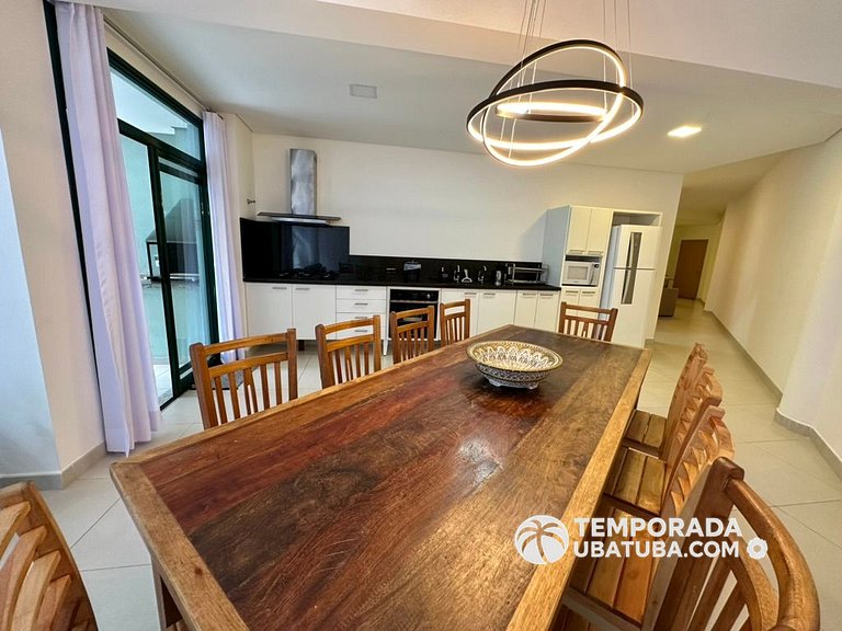 DNA1514 - Apto 3 suites frente mar – Reserva DNA, Ubatuba -