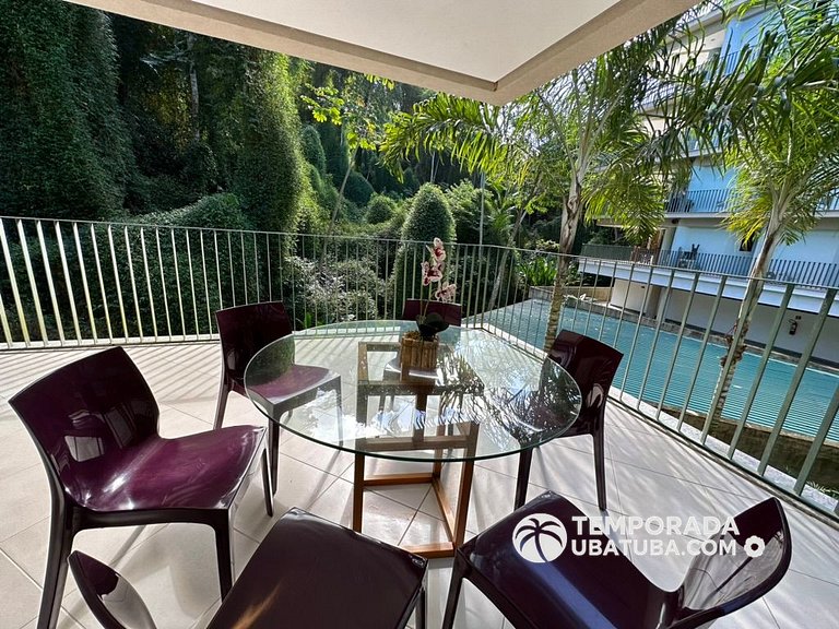 DNA1514 - Apto 3 suites frente mar – Reserva DNA, Ubatuba -