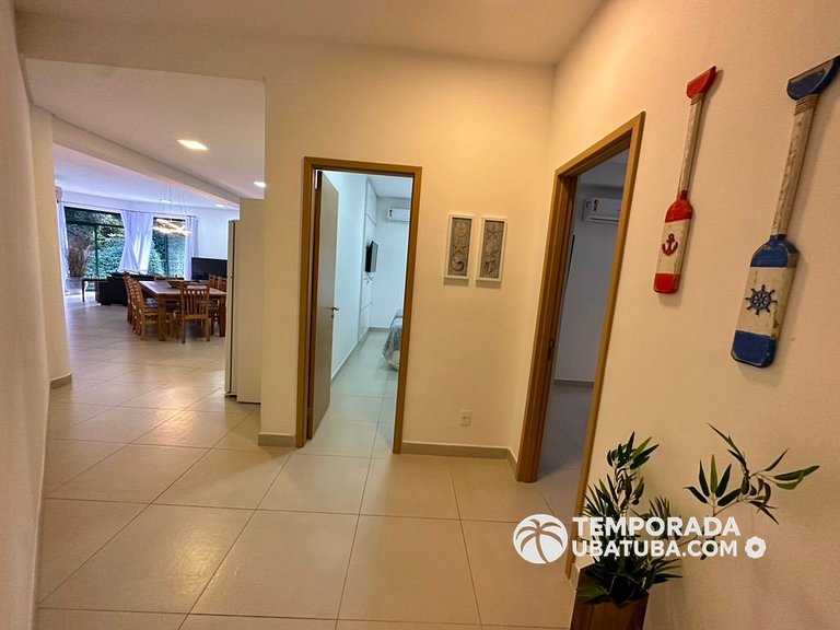 DNA1514 - Apto 3 suites frente mar – Reserva DNA, Ubatuba -