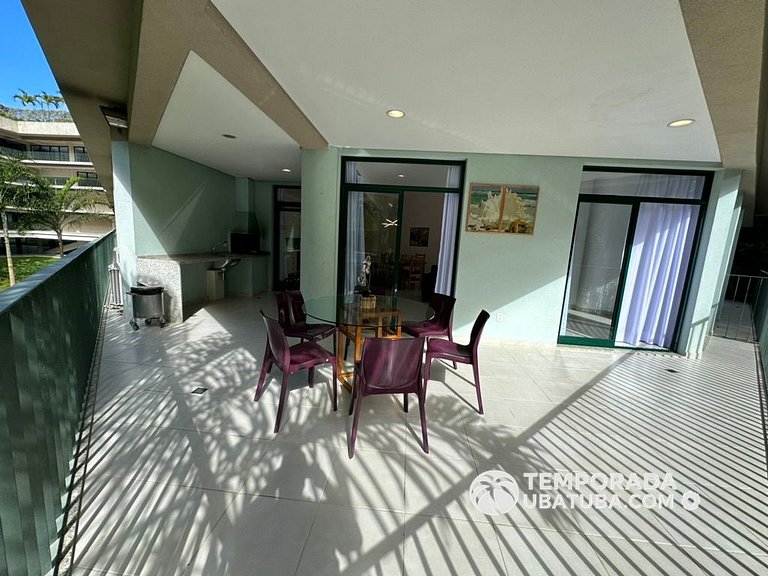 DNA1514 - Apto 3 suites frente mar – Reserva DNA, Ubatuba -