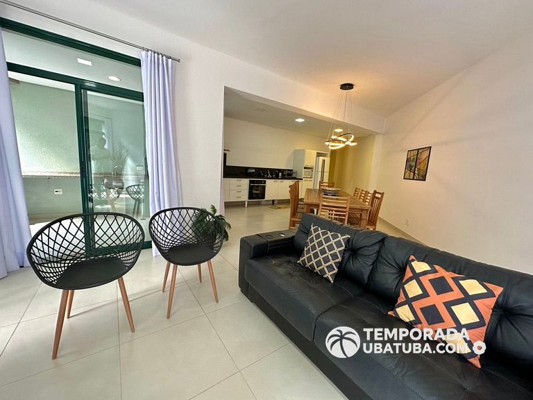 DNA1514 - Apto 3 suites frente mar – Reserva DNA, Ubatuba -