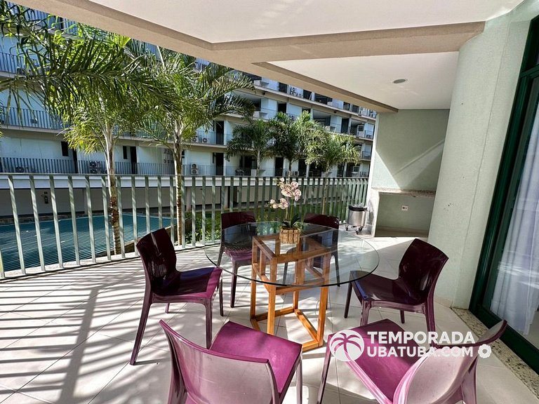 DNA1514 - Apto 3 suites frente mar – Reserva DNA, Ubatuba -