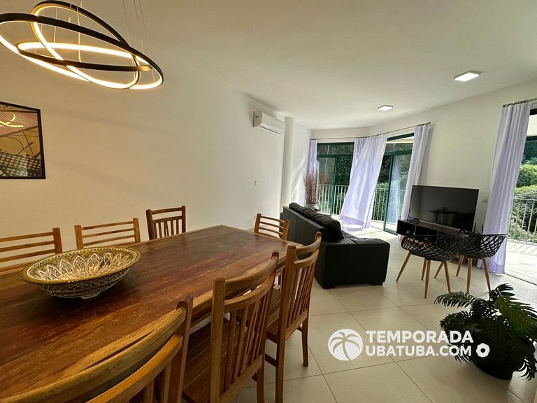 DNA1514 - Apto 3 suites frente mar – Reserva DNA, Ubatuba -