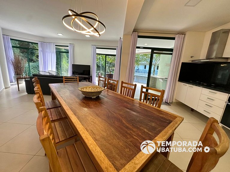 DNA1514 - Apto 3 suites frente mar – Reserva DNA, Ubatuba -