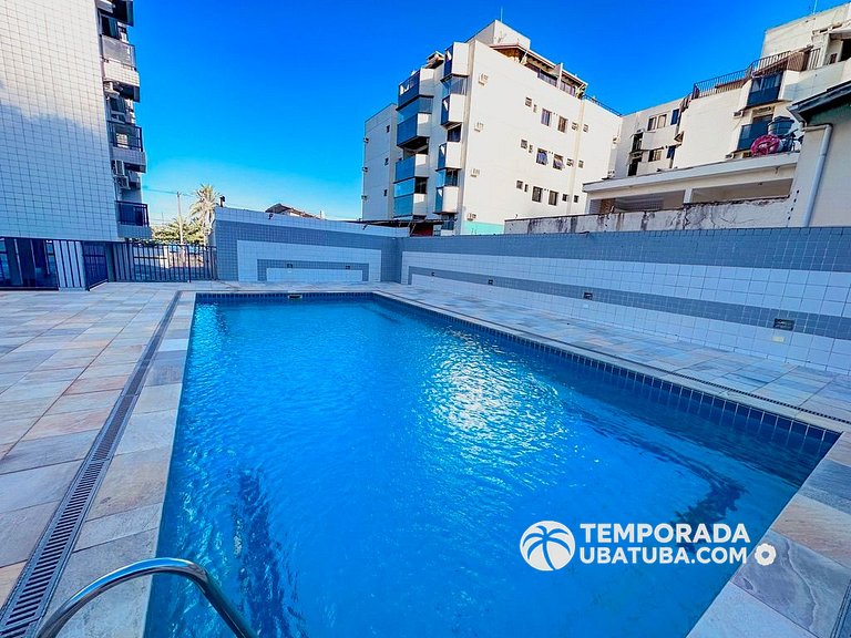 41DC - Cob duplex vista mar 12 pessoas Praia grand