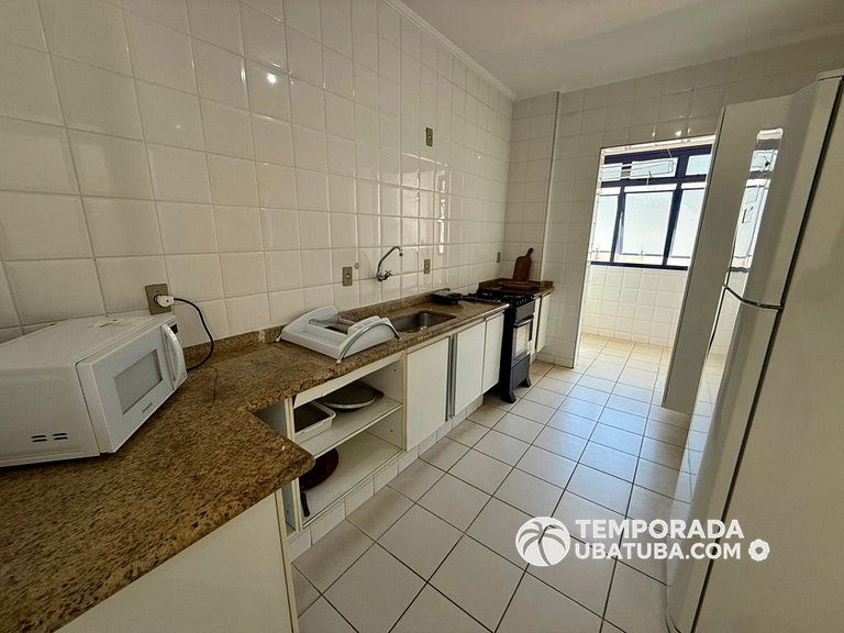 41DC - Cob duplex vista mar 12 pessoas Praia grand