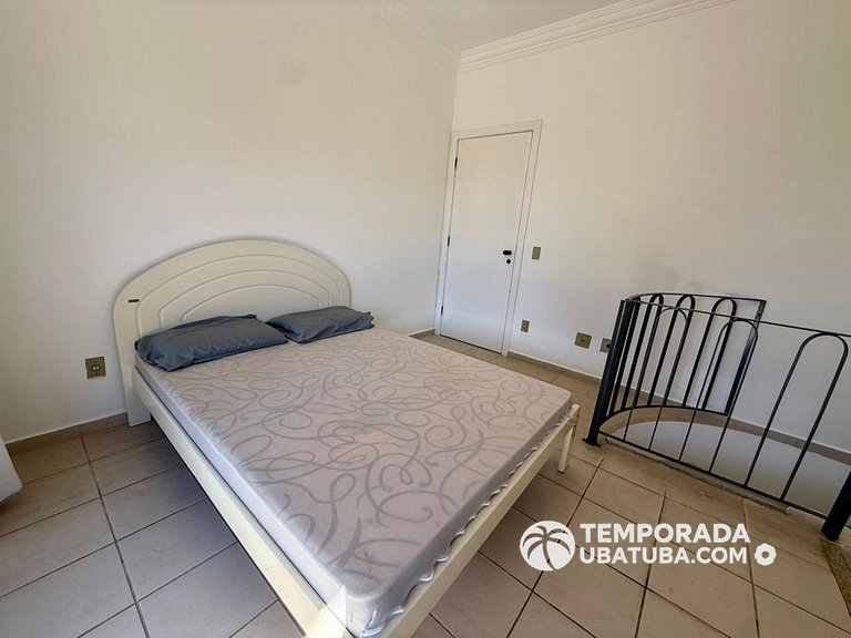 41DC - Cob duplex vista mar 12 pessoas Praia grand