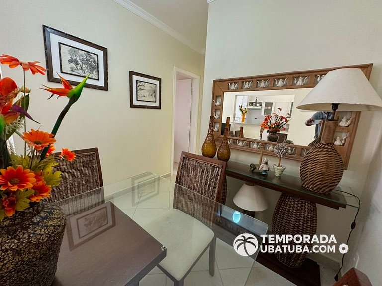 204PB – Apto 2 dormitorios c/ churrasqueira na varanda ha 10