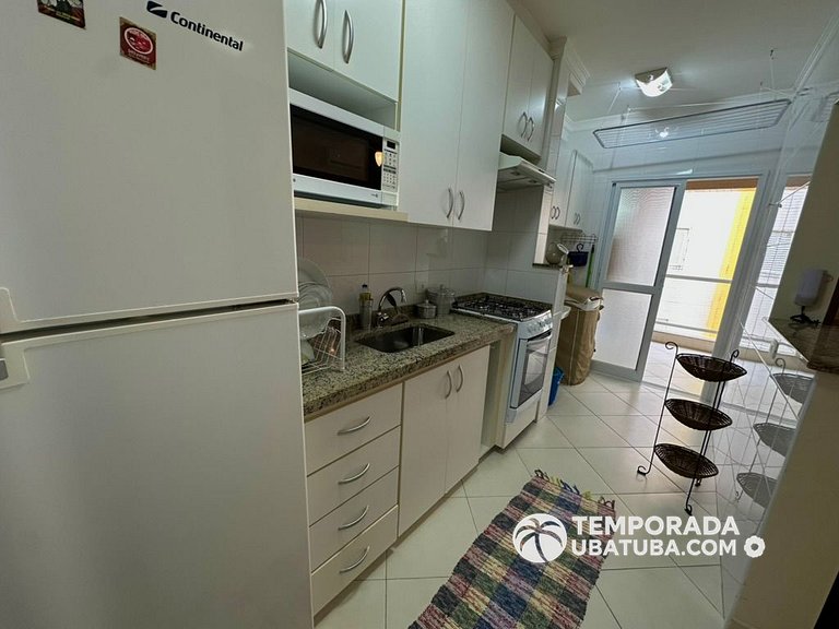 203JA - Ap de elite a 100m da Praia Grande Ubatuba