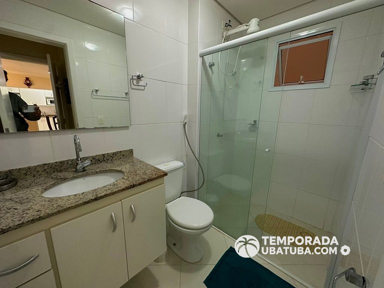 203JA - Ap de elite a 100m da Praia Grande Ubatuba