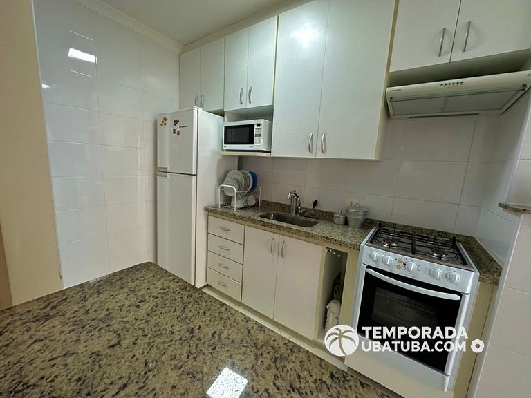 203JA - Ap de elite a 100m da Praia Grande Ubatuba