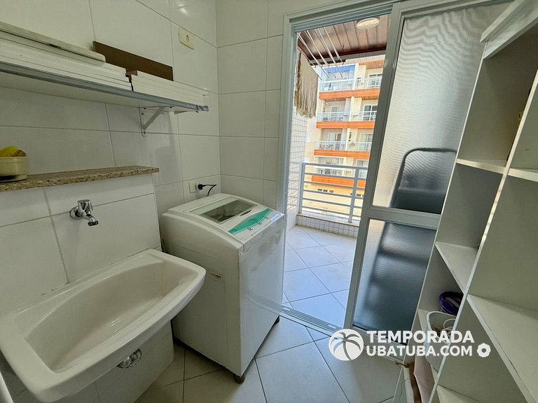 205PB – Apto 3 dormitorios c/ churrasqueira na varanda ha 10