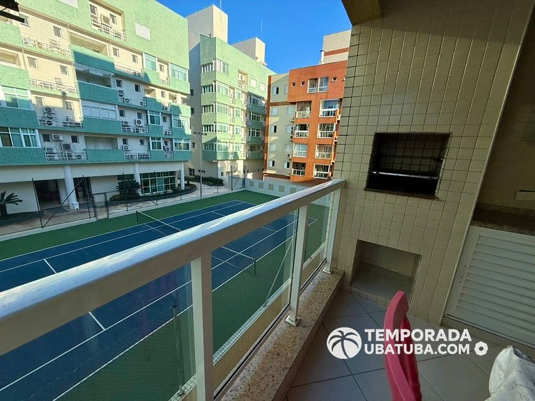 205PB – Apto 3 dormitorios c/ churrasqueira na varanda ha 10