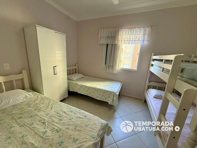 205PB - Quadra da Praia Grande com 3 dorms 2 vagas