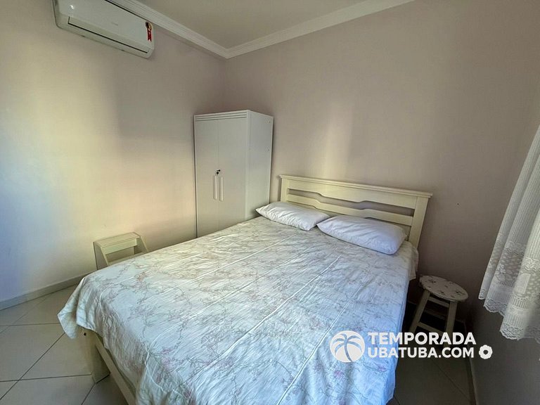 205P - Ap na Quadra da Praia Grande 3 dorm 2 vagas
