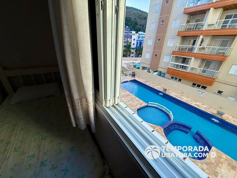 205PB - Quadra da Praia Grande com 3 dorms 2 vagas