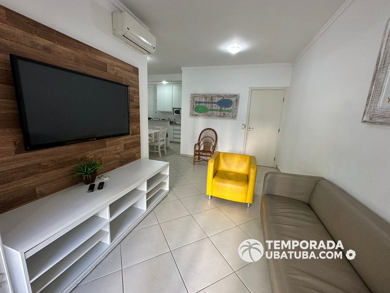 108JEQ - Apto lazer completo - Temporada Ubatuba