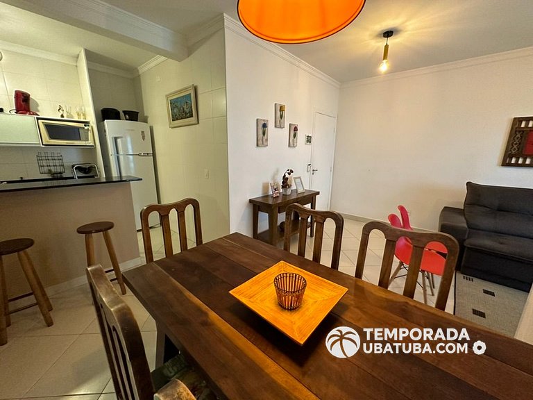 204JER – Apto 2 dormitorios c/ churrasqueira na varanda ha 1