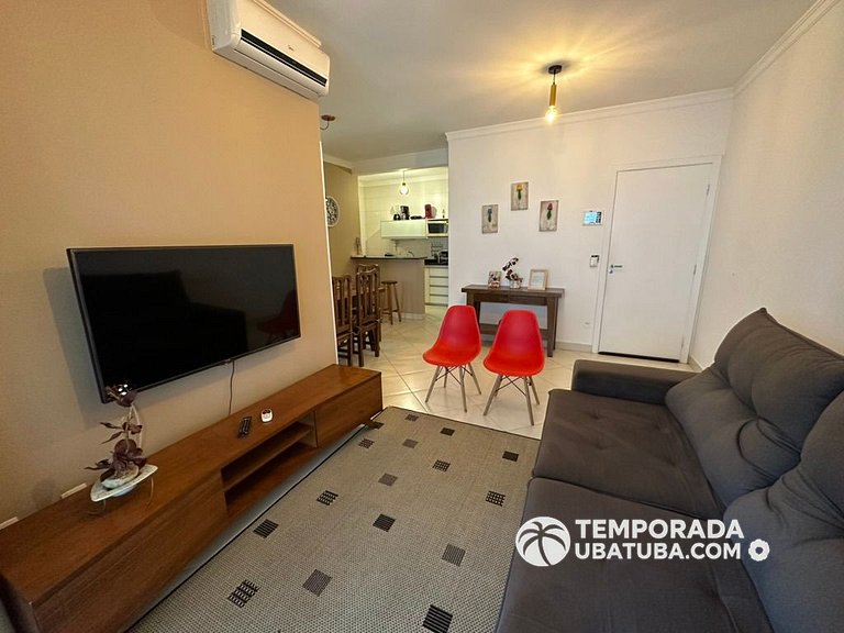 204JER – Apto 2 dormitorios c/ churrasqueira na varanda ha 1