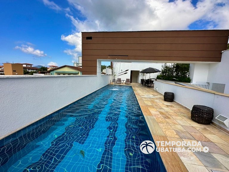 16L - Apto incrivel na Praia Grande com duas vagas