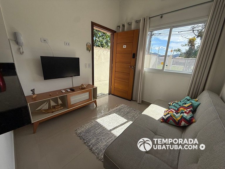 01M - Apto novinho 2 dorms no coracao do itagua