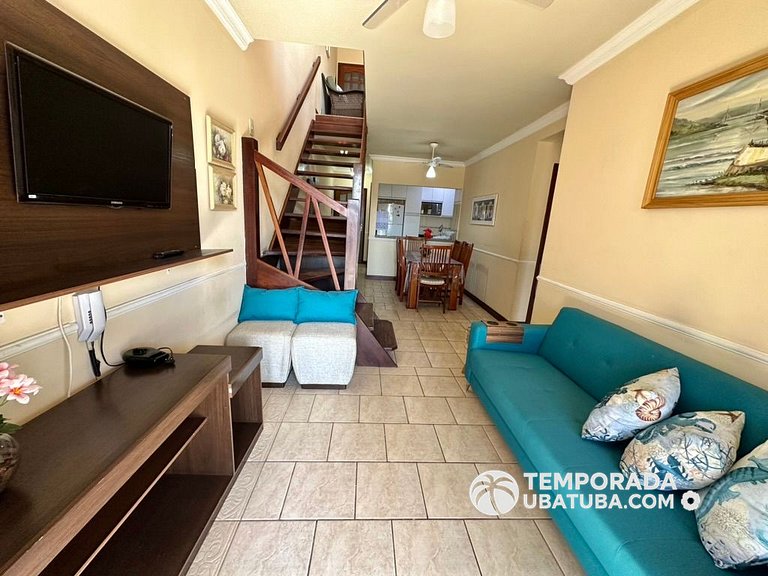 46M - Cob Duplex 5 dorm vista mar na Praia Grand