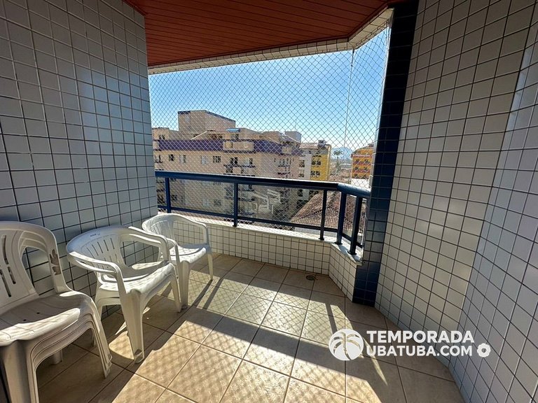 43MIA - Cobertura duplex vista mar c/ 5 dormitorios para até