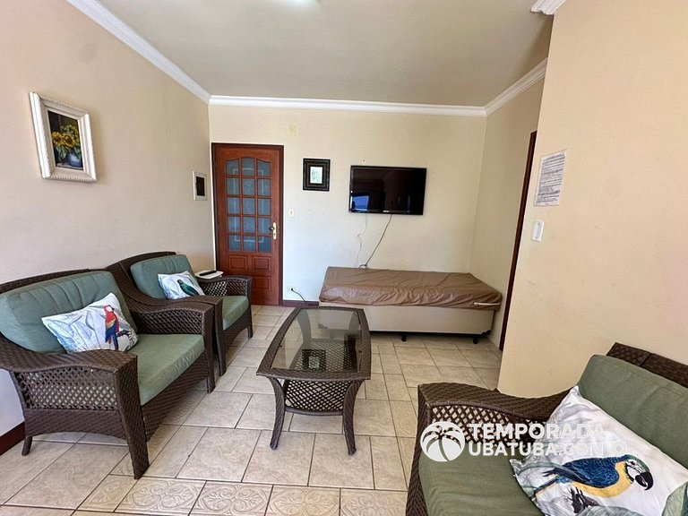 43MIA - Cobertura duplex vista mar c/ 5 dormitorios para até