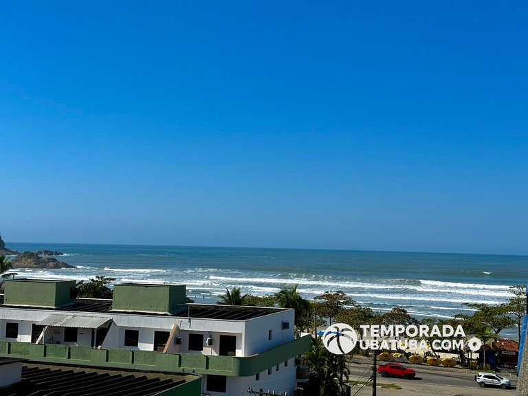 43MIA - Cobertura duplex vista mar c/ 5 dormitorios para até