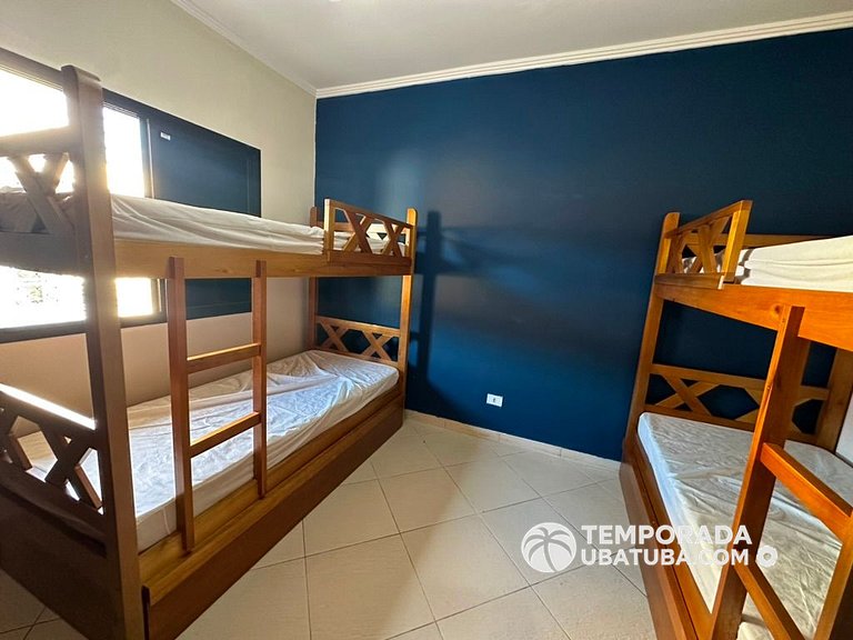 25T – Cobertura entre 3 melhores praias de Ubatuba