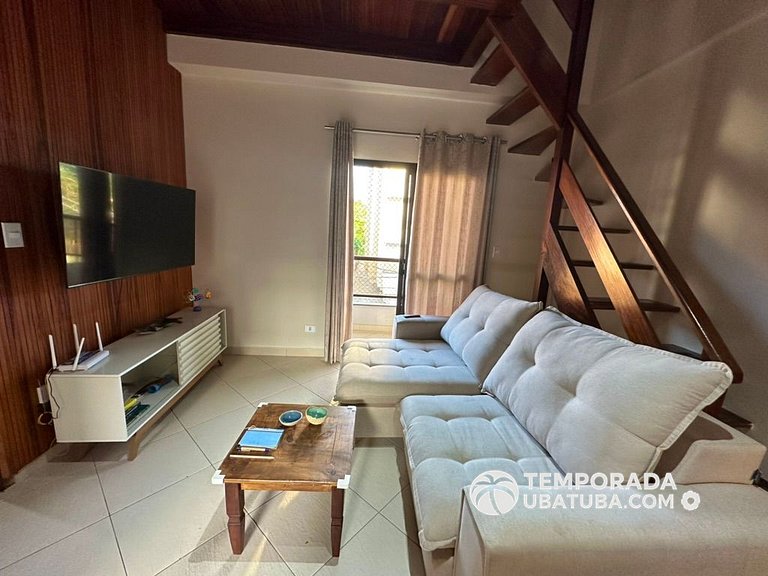 25T – Cobertura entre 3 melhores praias de Ubatuba