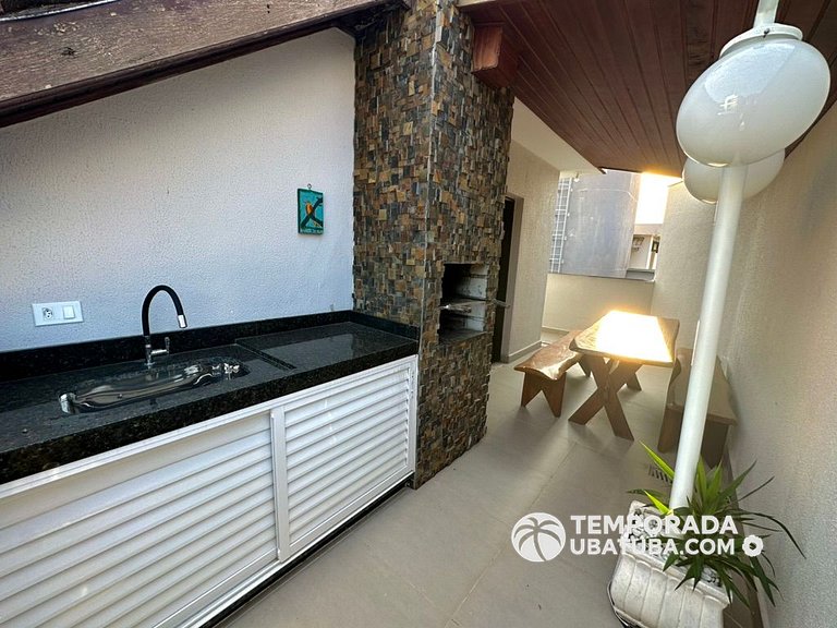 25T – Cobertura entre 3 melhores praias de Ubatuba