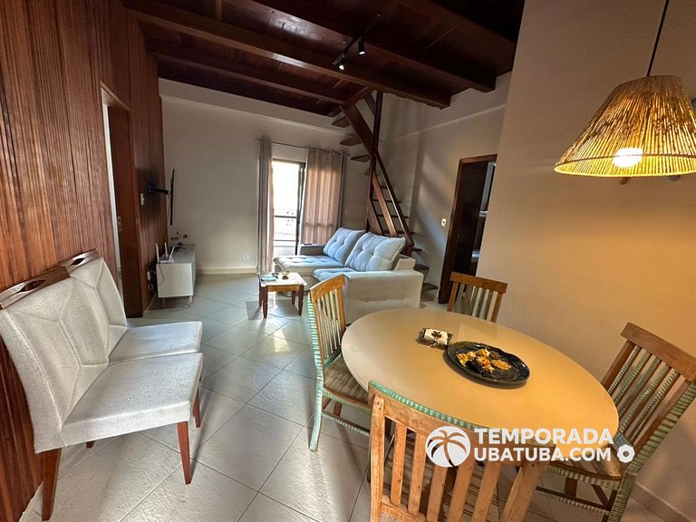 25T – Cobertura entre 3 melhores praias de Ubatuba