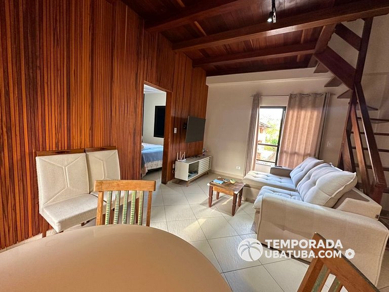 25T – Cobertura entre 3 melhores praias de Ubatuba