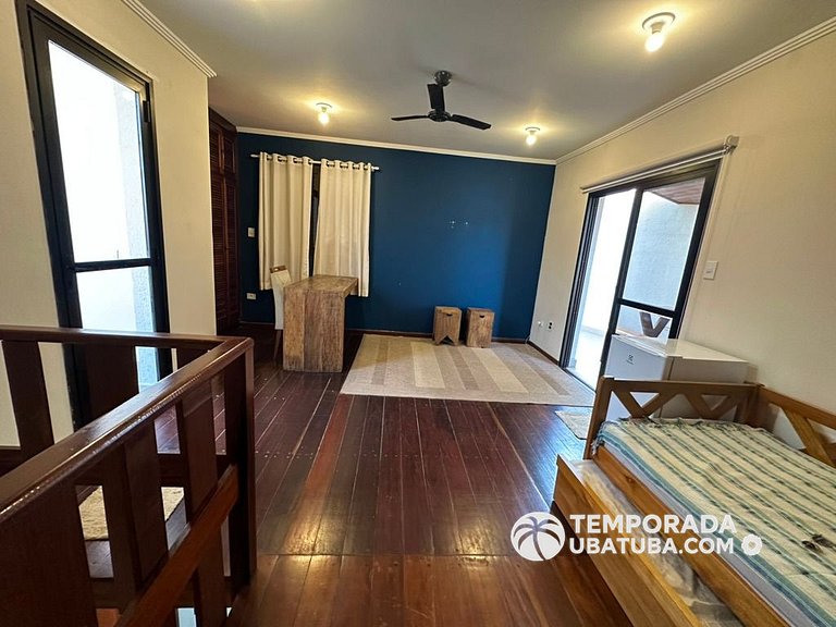 25T – Cobertura entre 3 melhores praias de Ubatuba