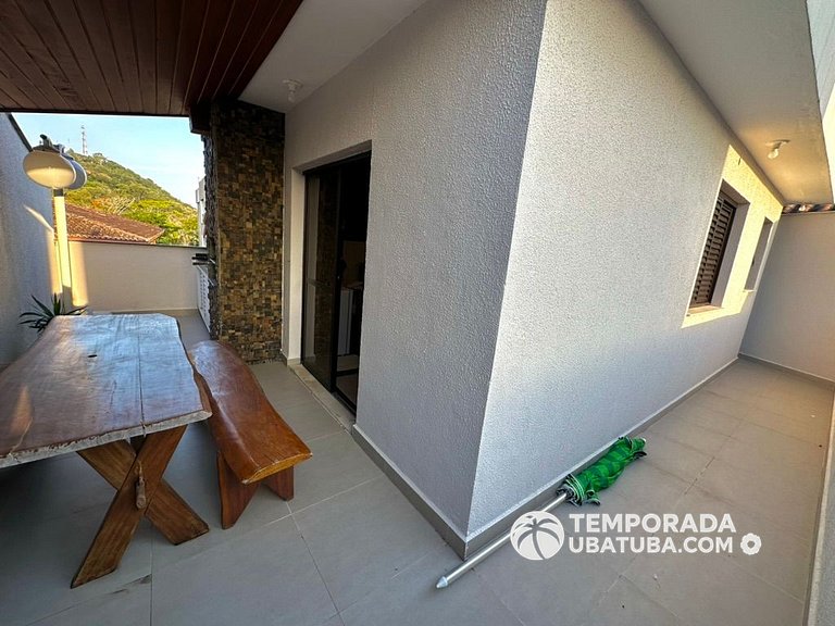 25T – Cobertura entre 3 melhores praias de Ubatuba
