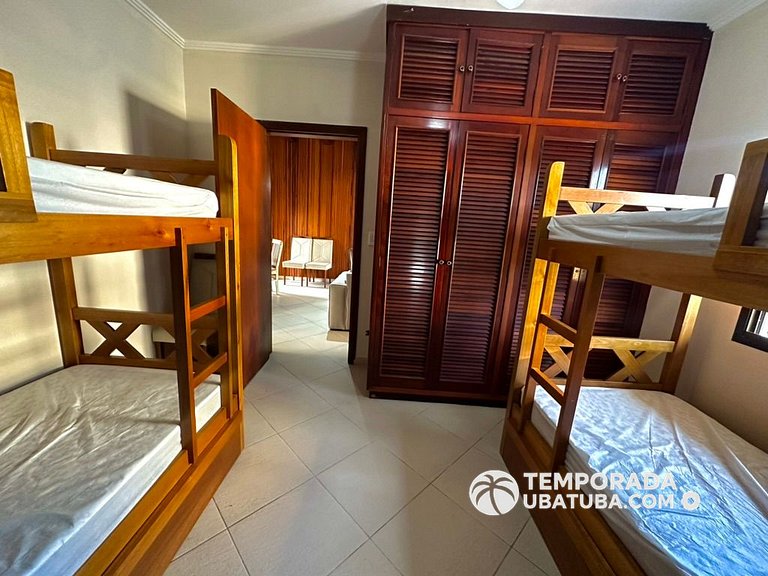 25T – Cobertura entre 3 melhores praias de Ubatuba