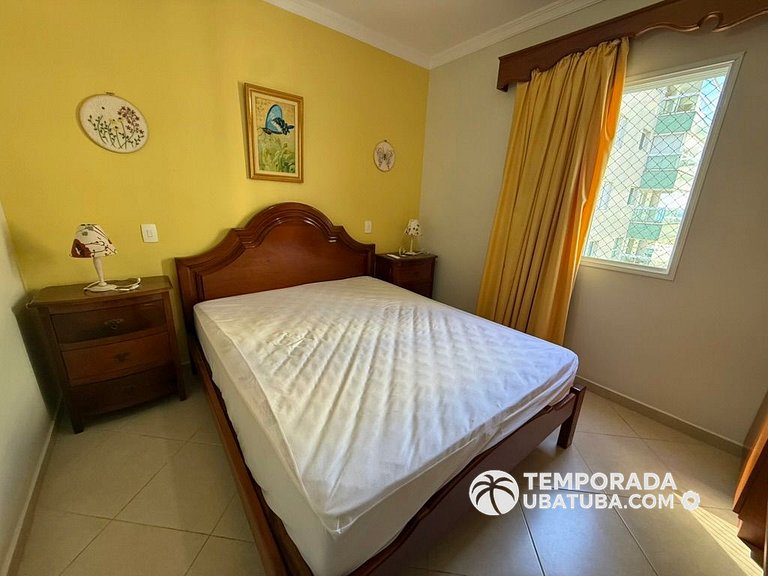 305P – Ap 3 dorms ate 10 pessoas ha 100m da Praia